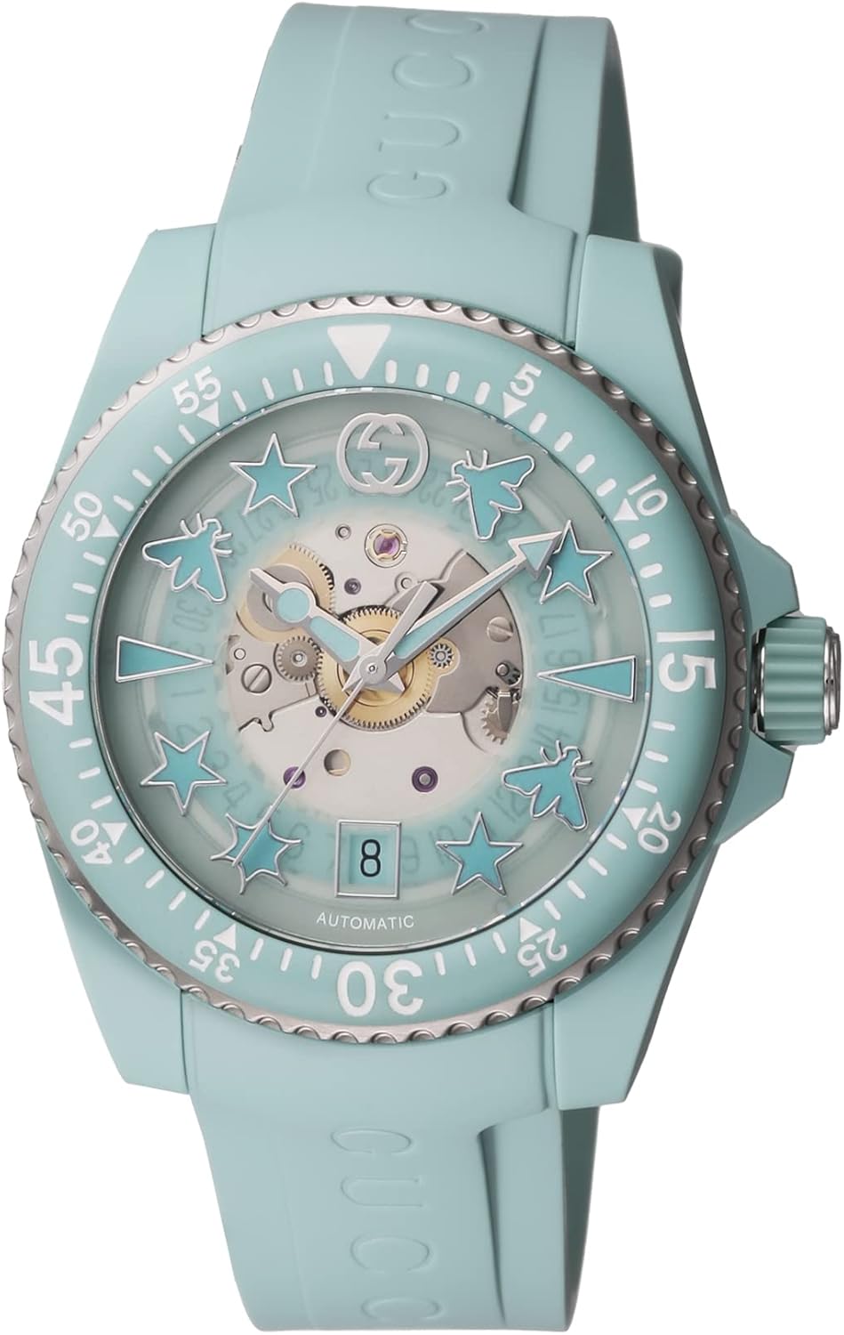 Amazon.co.jp: [GUCCI(グッチ)] ユニセックス 腕時計 DIVE ブルー文字